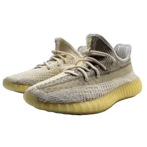 Adidas Yeezy 350 v2 Natural Athletic Activewear Sport Lace Up Sneakers Girl 5.5